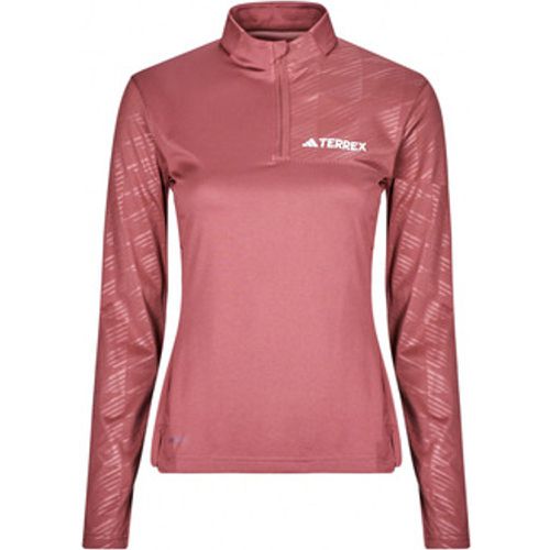 Multi Half-Zip Long Sleeve Long-Sleeve Top women's Sweatshirt in - Adidas - Modalova