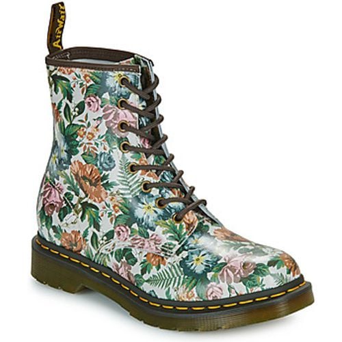 W Multi Floral Garden Print Backhand women's Mid Boots in - Dr. Martens - Modalova