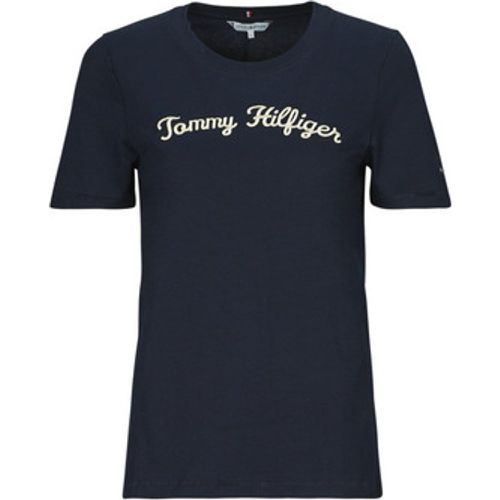 REG SCRIPT C-NK SS women's T shirt in - Tommy Hilfiger - Modalova