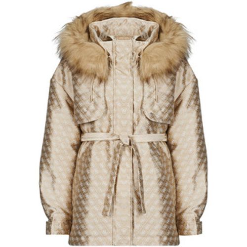 ELLY LOGO JACQUARD PARKA women's Parka in - Guess - Modalova