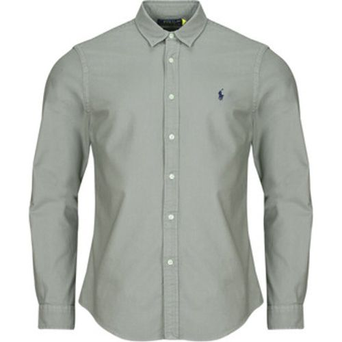 CHEMISE AJUSTEE SLIM FIT EN OXFORD LEGER men's Long sleeved Shirt in - Polo Ralph Lauren - Modalova