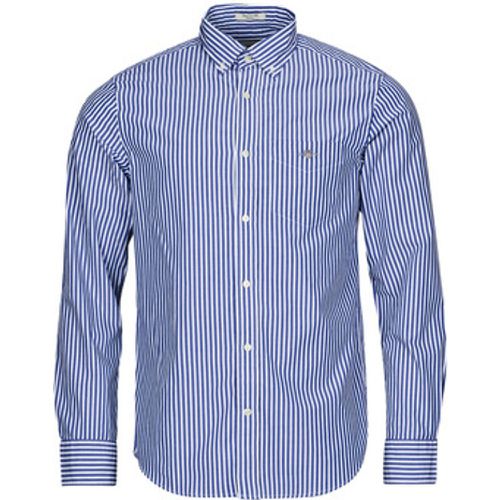 REG POPLIN STRIPE SHIRT men's Long sleeved Shirt in - Gant - Modalova