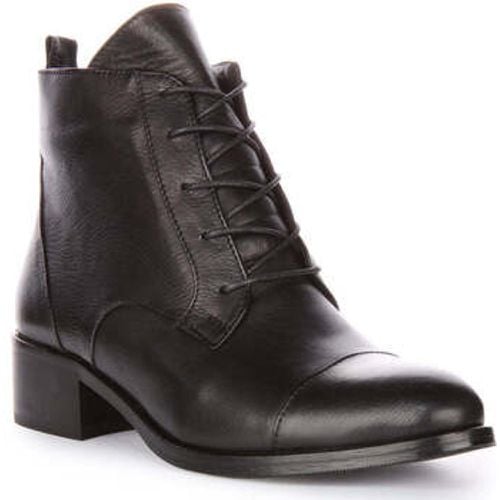 Justinreess Womens Leather Oxford Toe Lace up Ankle Boots women's Boots in - Justinreess England - Modalova