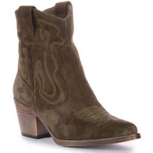 Nova Suede Olive women's Boots in - Justinreess England - Modalova