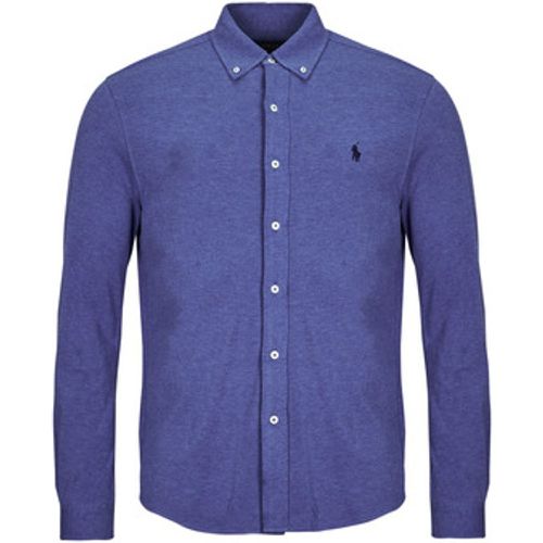 CHEMISE AJUSTEE COL BOUTONNE EN POLO FEATHERWEIGHT men's Long sleeved Shirt in - Polo Ralph Lauren - Modalova