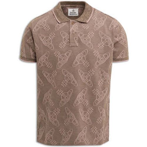 Men's Vivienne Westwood Brown Khaki Classic Polo Shirt men's in - Viviennewestwood - Modalova