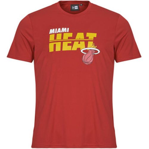 NBA ESSENTIALS TEE MIAMI HEAT men's T shirt in - New-Era - Modalova