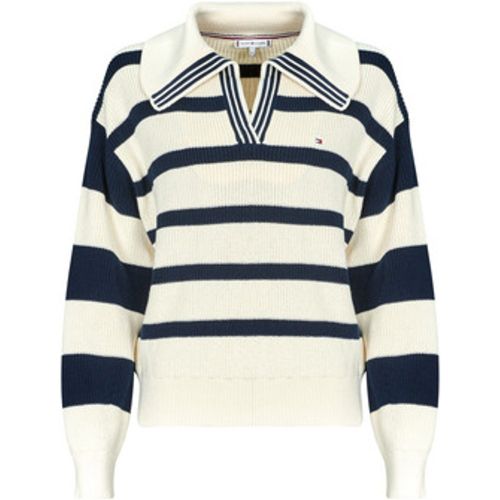 CO CARDI STITCH OPEN POLO SWT LS women's Sweater in - Tommy Hilfiger - Modalova