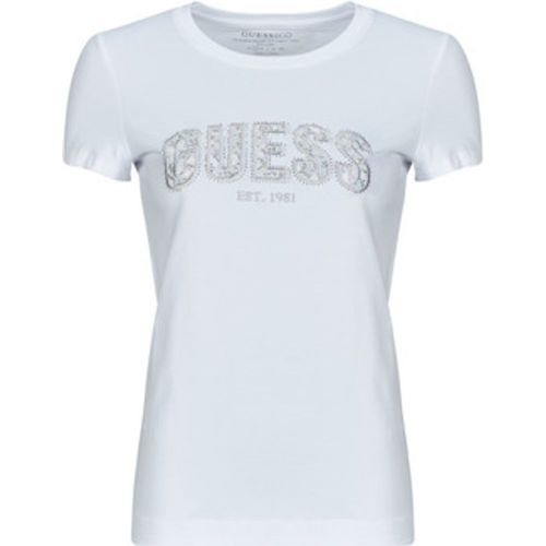 LOGO LACE women's T shirt in - Guess - Modalova