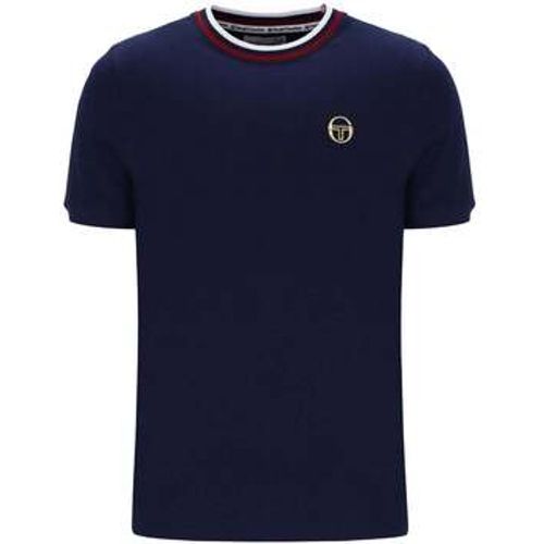 Rainer T-Shirt Maritime /Sun Dried Tomato men's in - Sergio Tacchini - Modalova