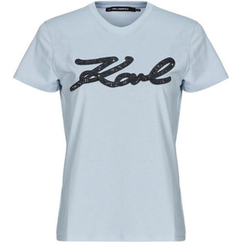 BOUCLE KARL SIGNATURE T-SHIRT women's T shirt in - Karl Lagerfeld - Modalova