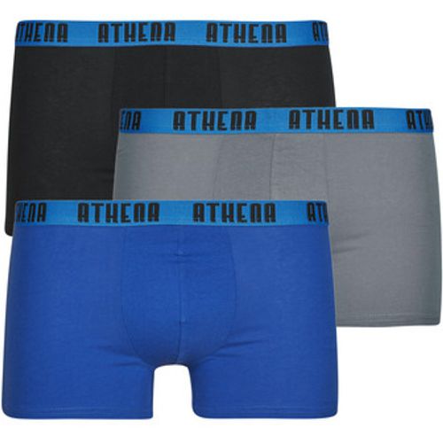 BASIC COLOR Pack de 3 men's Boxer shorts in - Athena - Modalova