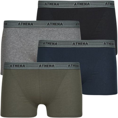 BASIC COTON Pack de 4 men's Boxer shorts in - Athena - Modalova