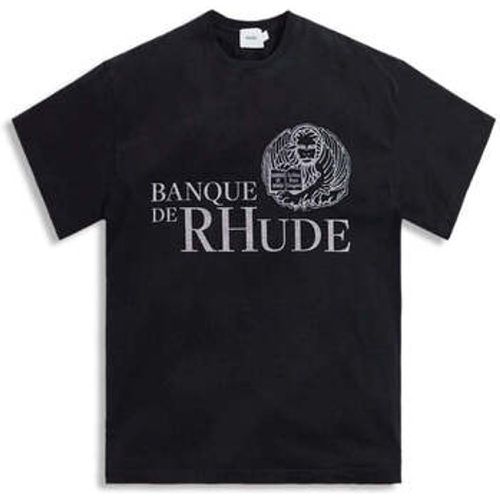 Men's Vintage 'Banque' Logo T-Shirt men's in - Rhude - Modalova