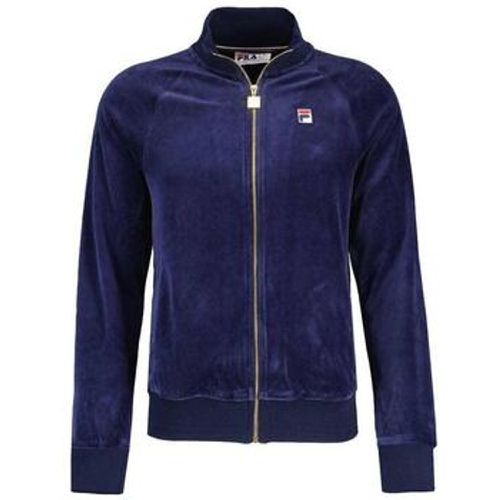 Eddie Velour Track Top Jacket Navy men's Tracksuit jacket in - Fila - Modalova