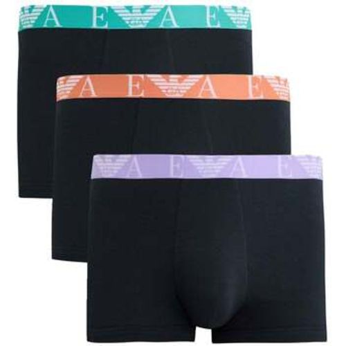 Stretch Cotton Logo 3 Pack Boxers Armani men's Boxer shorts in - Emporio Armani - Modalova