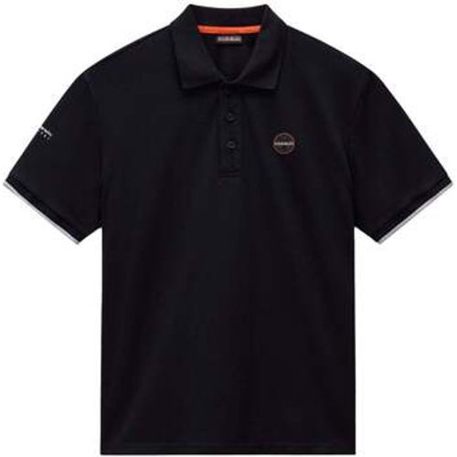 E Badge Polo Shirt men's in - Napapijri - Modalova