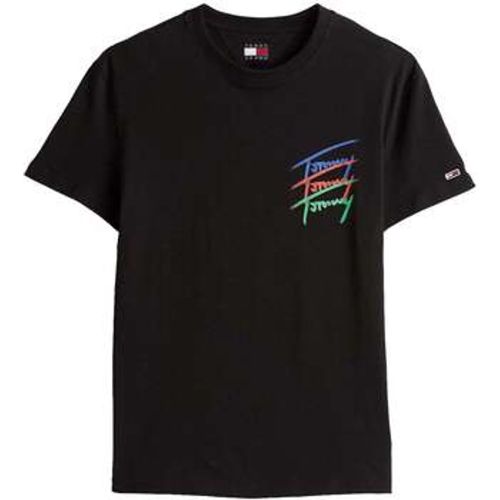 Colour Twisted Logo T-Shirt men's in - Tommy Jeans - Modalova