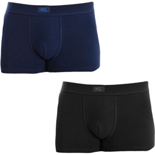 Kisses&Love KLB2-2013-BLACK-NAVY men's Boxers in - Kisses&Love - Modalova