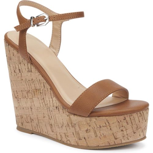 Open Toe Ankle Strap Wedge Sandals women's Sandals in - Truffle Collection - Modalova