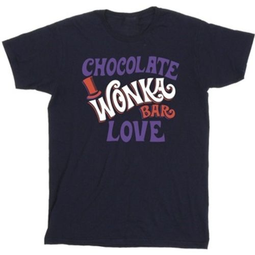 Willy Wonka & The Chocolate Fact Chocolate Bar Love men's T shirt in - Willy Wonka & The Chocolate Fact - Modalova