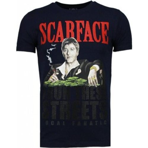 T-Shirt Scarface Boss Strass - Local Fanatic - Modalova