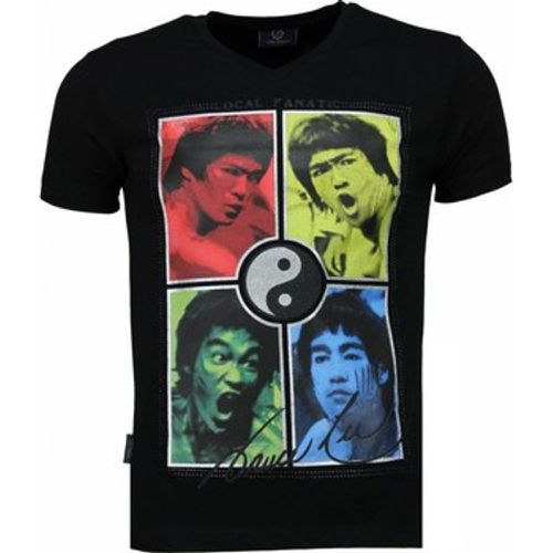 T-Shirt Bruce Lee Ying Yang - Local Fanatic - Modalova