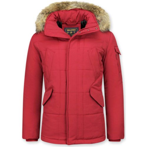 Parkas Pelzkragen Größe M - Beluomo - Modalova