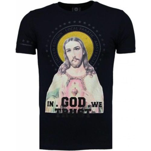 Local Fanatic T-Shirt Jezus Strass - Local Fanatic - Modalova