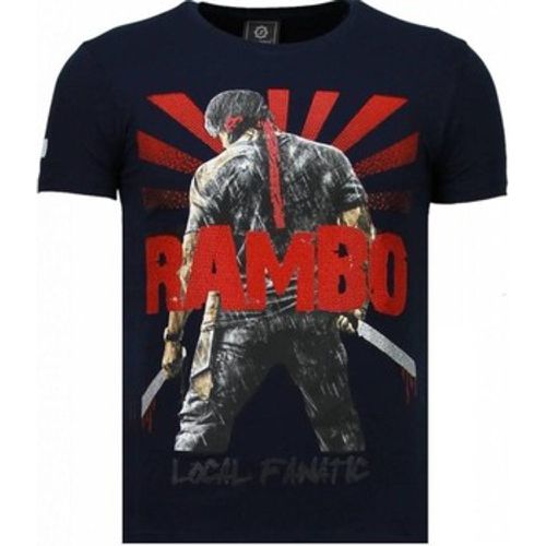 T-Shirt Rambo Shine Strass - Local Fanatic - Modalova