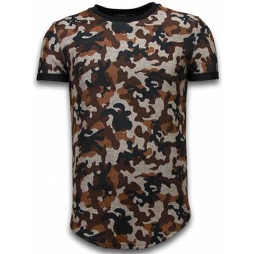 T-Shirt Camouflaged Fashionable Long Army - Justing - Modalova