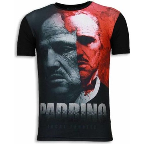 T-Shirt El Padrino Digital Strass - Local Fanatic - Modalova