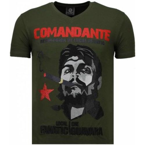 T-Shirt Che Guevara Comandante Strass - Local Fanatic - Modalova