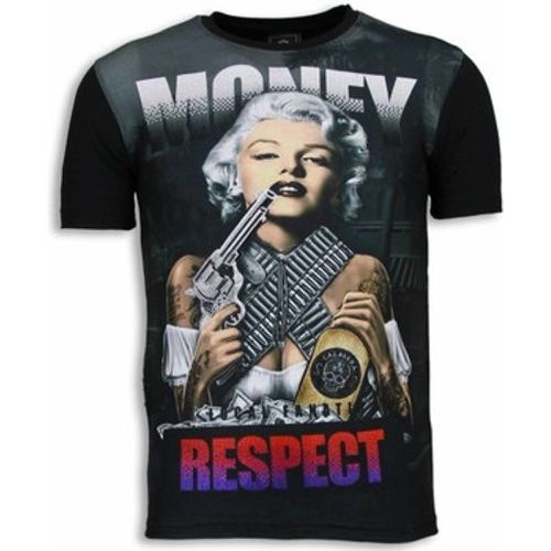 T-Shirt Marilyn Money Strass - Local Fanatic - Modalova