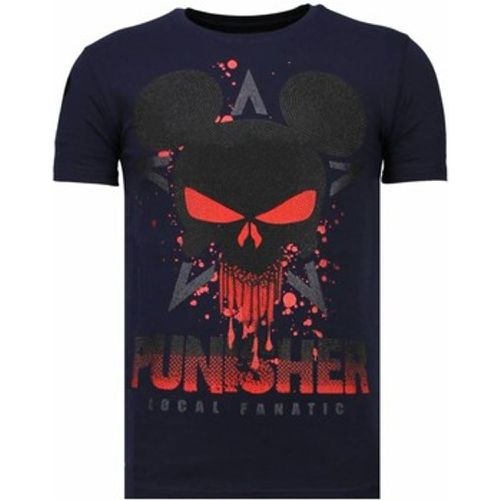 T-Shirt Punisher Mickey Strass - Local Fanatic - Modalova