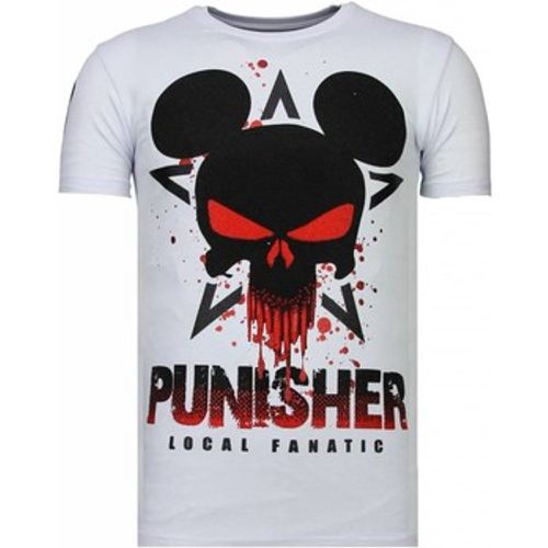 T-Shirt Punisher Mickey Strass - Local Fanatic - Modalova