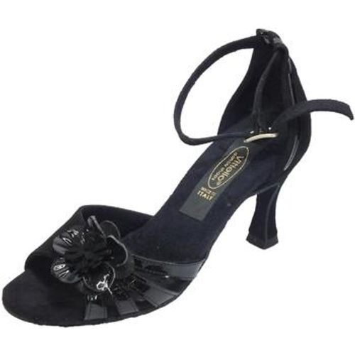 Sandalen Sandalo camoscio e vernice tacco - Vitiello Dance Shoes - Modalova