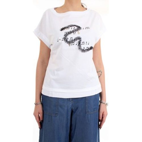 T-Shirt 39715220 T-Shirt/Polo Frau weiß - Pennyblack - Modalova