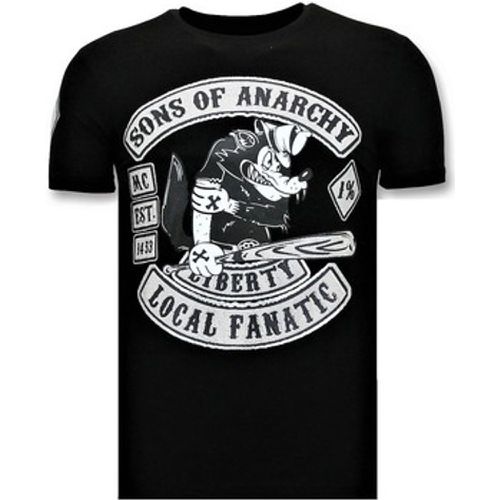 T-Shirt Mit Aufdruck Sons Of Anarchy MC - Local Fanatic - Modalova