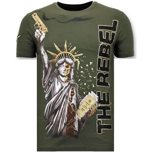 T-Shirt Mit Strass Der Rebell - Local Fanatic - Modalova