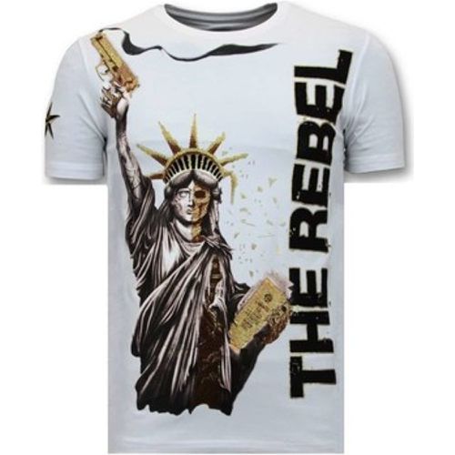 T-Shirt The Rebel White - Local Fanatic - Modalova
