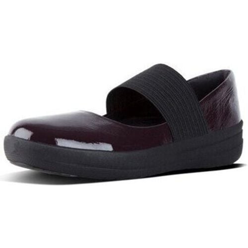 Ballerinas F-SPORTY TM ELASTIC MARY JANE DEEP PLUM PU - FitFlop - Modalova