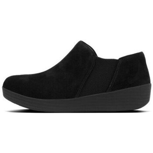 Damenschuhe SUPERCHELSEA SLIP-ONS BLACK SUEDE - FitFlop - Modalova