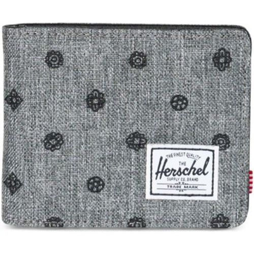 Geldbeutel Hank RFID Raven Crosshatch Embroidery - Herschel - Modalova