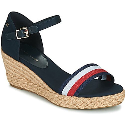 Sandalen SHIMMERY RIBBON MID WEDGE SANDAL - Tommy Hilfiger - Modalova