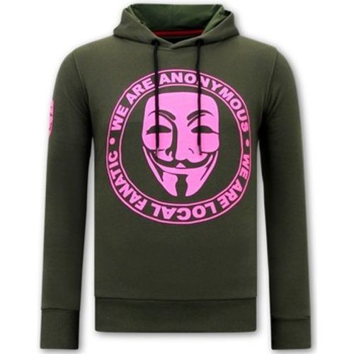 Sweatshirt We Are Anonymous Hoodie - Local Fanatic - Modalova