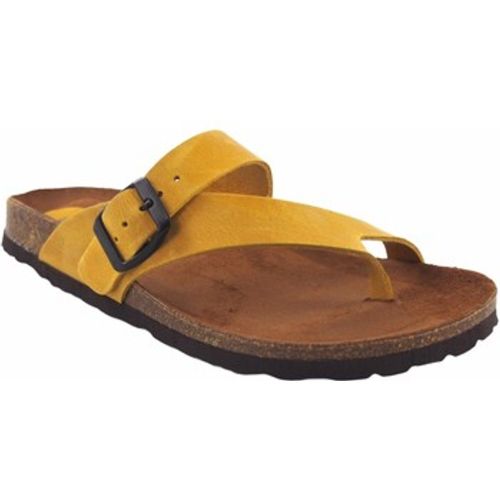 Schuhe INTER BIOS 7119 senffarbene Damensandale - Interbios - Modalova