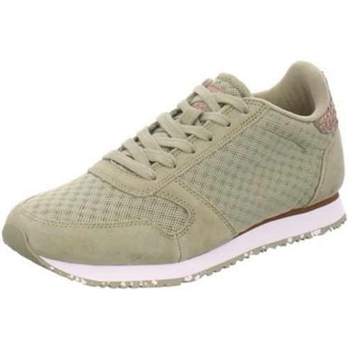 Sneaker YDUN SUEDE MESH II Olive WL030-306 - Woden - Modalova