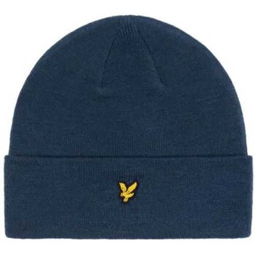 Hut HE305CL RACKED RIB BEANIE-Z27 DARK NAVY - Lyle & Scott - Modalova