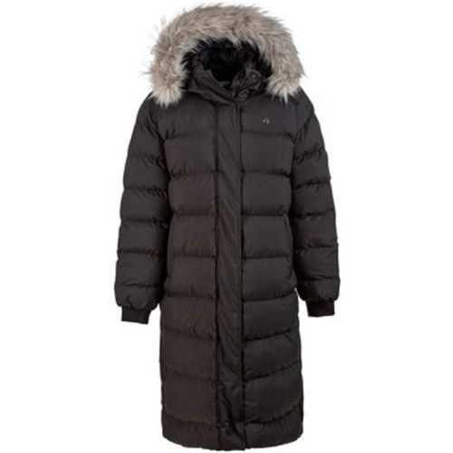 Damen-Jacke Sport Henna W Padded Long Jacket,Black hellgelb 1082362-1001 - North Bend - Modalova